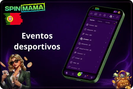 Eventos desportivos casino Spin Mama 