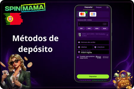 Métodos de depósito Spinmama