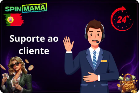 Suporte ao cliente Spinmama contacto